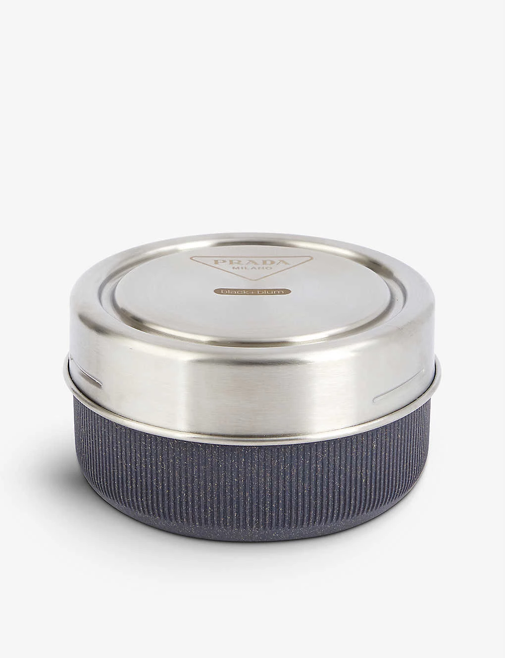 Prada X Black+Blum Glass, Stainless-steel And Wood Pulp Lunch Bowl 750 Ml Acciaio 3 Prada X Black+Blum Glass, Stainless-steel And Wood Pulp Lunch Bowl 750 Ml Acciaio