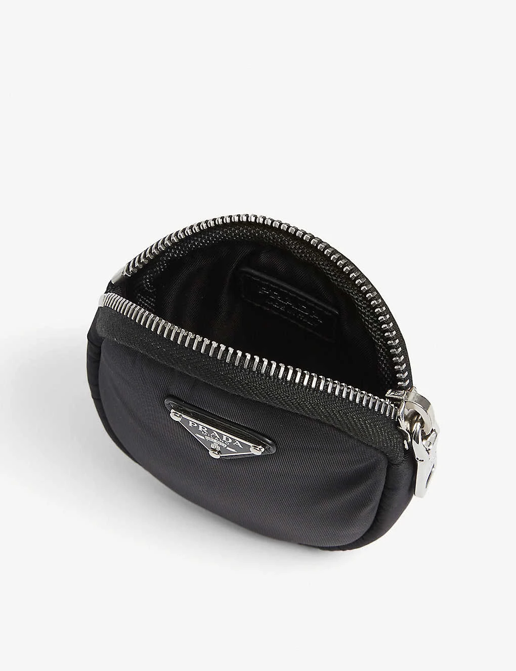 PRADA Mini Nylon Pouch For Womens Nero 6 PRADA Mini Nylon Pouch For Womens Nero - Image 4