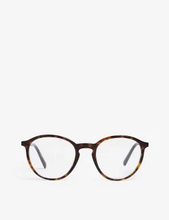 PRADA VPR13T Phantos-frame Havana Glasses For Womens Brown