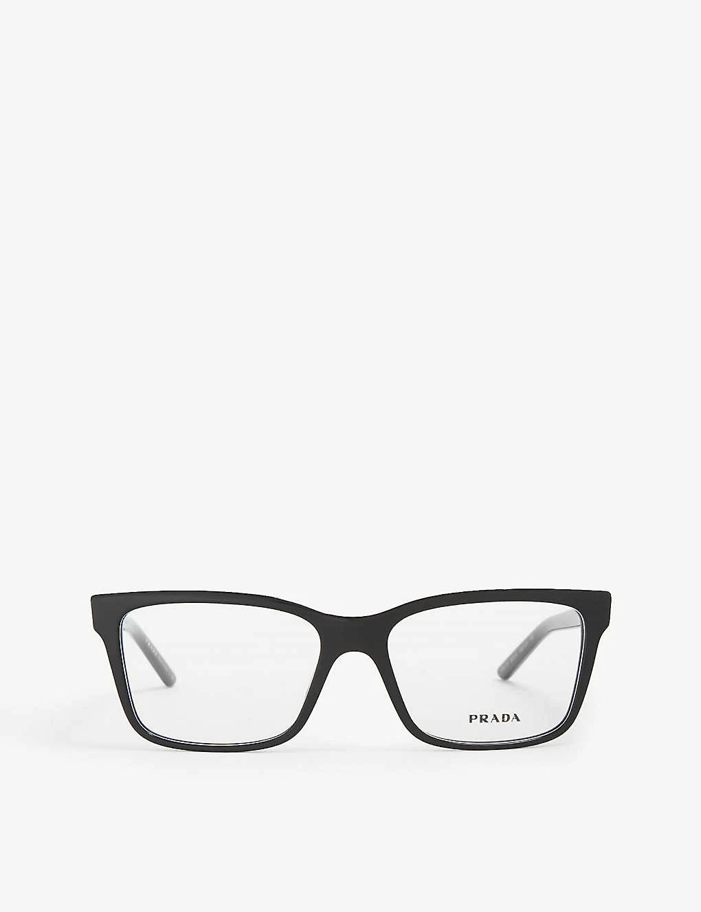 PRADA Millennials 17VV Square Glasses For Womens Black 6 PRADA Millennials 17VV Square Glasses For Womens Black - Image 5