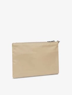PRADA Brand-plaque Recycled-nylon Clutch Bag For Mens Deserto -Deals PRADA Store unnamed file 405