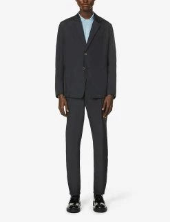 PRADA Tapered Regular-fit Shell Trousers Nero -Deals PRADA Store unnamed file 428