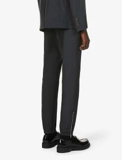 PRADA Tapered Regular-fit Shell Trousers Nero -Deals PRADA Store unnamed file 430