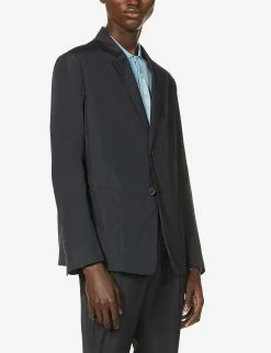 PRADA Single-breasted Regular-fit Shell Jacket Nero -Deals PRADA Store unnamed file 435