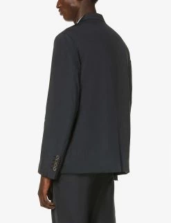 PRADA Single-breasted Regular-fit Shell Jacket Nero -Deals PRADA Store unnamed file 436