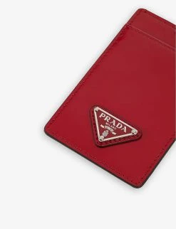 PRADA Branded Leather Cardholder On Chain For Womens Scarlatto -Deals PRADA Store unnamed file 46