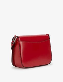 PRADA Spazzolato Leather Satchel Bag For Womens Scarlatto N -Deals PRADA Store unnamed file 481