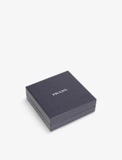 PRADA Branded-plaque Terry-textured Stretch-woven Scrunchie For Womens Celeste -Deals PRADA Store unnamed file 504