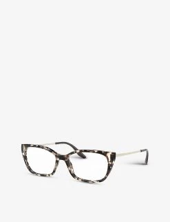 PRADA PR 14XV UAO1O1 Cat-eye Acetate Optical Glasses For Womens Brown -Deals PRADA Store unnamed file 535