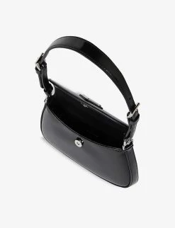 PRADA Cleo Mini Leather Shoulder Bag For Womens Nero -Deals PRADA Store unnamed file 56