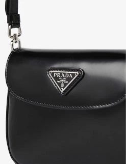 PRADA Cleo Mini Leather Shoulder Bag For Womens Nero -Deals PRADA Store unnamed file 57