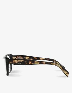 PRADA PR 19WV Cat Eye-frame Acetate Optical Glasses For Womens Black -Deals PRADA Store unnamed file 574