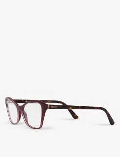 PRADA PR11XV Cat-eye Frame Acetate Optical Glasses For Womens Red -Deals PRADA Store unnamed file 626