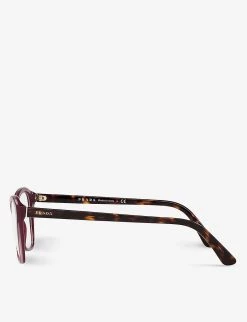 PRADA PR11XV Cat-eye Frame Acetate Optical Glasses For Womens Red -Deals PRADA Store unnamed file 627
