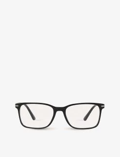 PRADA PR 14WV Rectangle-frame Eyeglasses For Womens Black
