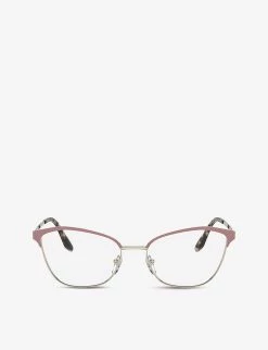 PRADA PR 62XV Cat-eye Eyeglasses For Womens Pink