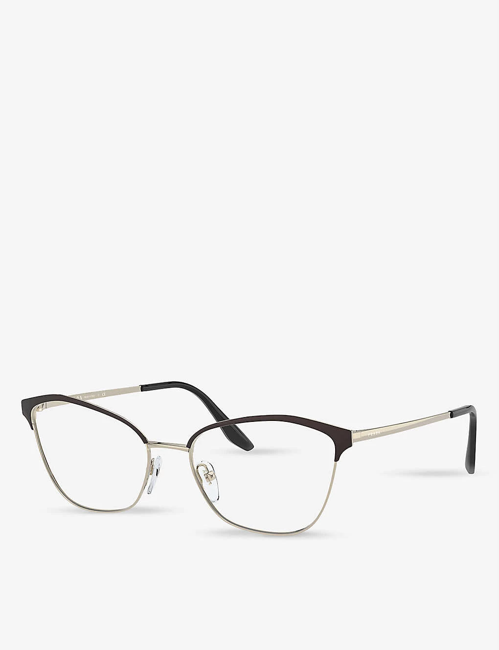 PRADA PR 62XV Cat-eye Optical Glasses For Womens Black 4 PRADA PR 62XV Cat-eye Optical Glasses For Womens Black - Image 2