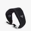 PRADA Logo-plaque Fleece-lined Recycled-nylon Headband For Womens Nero -Deals PRADA Store unnamed file 665