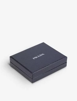 PRADA Brand-plaque Leather Card Holder For Mens Nero -Deals PRADA Store unnamed file 67