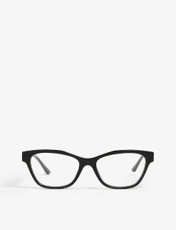 PRADA PR 03WV Rectangle-framed Acetate Glasses For Womens Black -Deals PRADA Store unnamed file 709