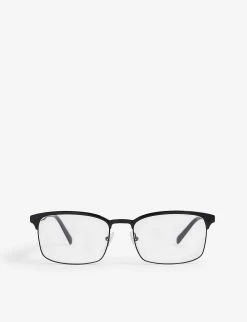 PRADA PR54WV Square-frame Acetate Glasses For Womens Black -Deals PRADA Store unnamed file 714