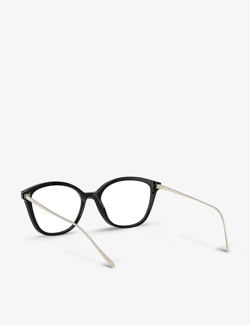 PRADA PR11VV Conceptual Acetate And Metal Glasses For Womens Black 6 PRADA PR11VV Conceptual Acetate And Metal Glasses For Womens Black - Image 4