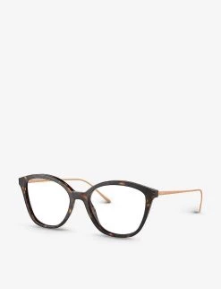 PRADA PR11VV Conceptual Tortoiseshell-print Metal And Acetate Glasses For Womens Brown -Deals PRADA Store unnamed file 741