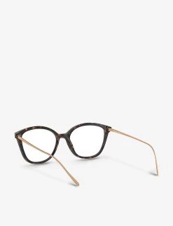 PRADA PR11VV Conceptual Tortoiseshell-print Metal And Acetate Glasses For Womens Brown -Deals PRADA Store unnamed file 743