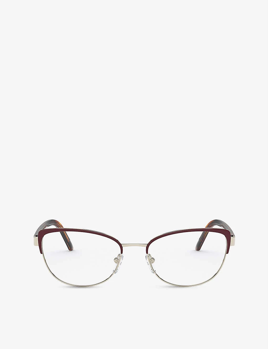 PRADA PR 63XV Cat-eye Optical Glasses For Womens Red 6 PRADA PR 63XV Cat-eye Optical Glasses For Womens Red - Image 4