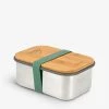 Prada X Black+Blum Stainless-steel, Bamboo And Silicone Lunch Box Acciaio