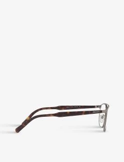 PRADA PR 54XV Square-frame Optical Glasses For Womens Grey -Deals PRADA Store unnamed file 761