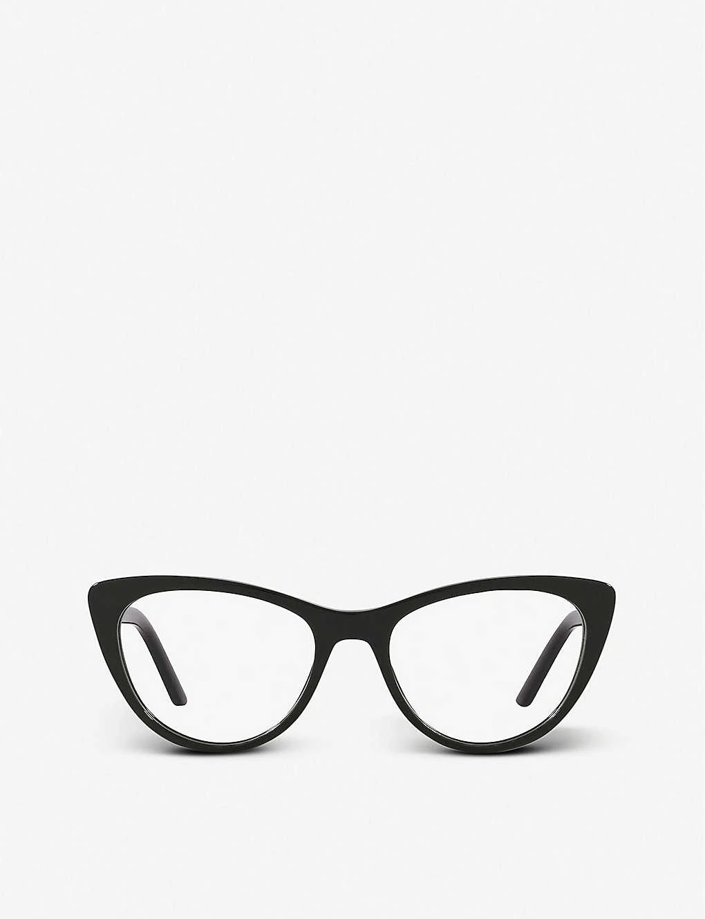 PRADA PR 05XV Millennials Acetate Cat-eye Frame Optical Glasses For Womens Black 3 PRADA PR 05XV Millennials Acetate Cat-eye Frame Optical Glasses For Womens Black
