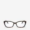 PRADA PR 14XV Acetate And Metal Cat-eye Glasses For Womens Brown