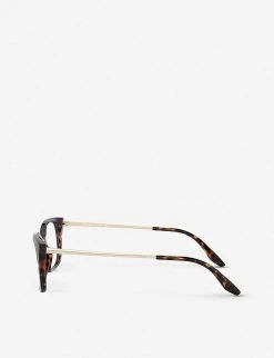 PRADA PR 14XV Acetate And Metal Cat-eye Glasses For Womens Brown -Deals PRADA Store unnamed file 777