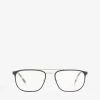 PRADA Pr54xv Square-frame Glasses For Mens Black