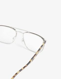 PRADA Pr54xv Square-frame Glasses For Mens Black -Deals PRADA Store unnamed file 836