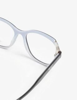 PRADA Pr03vv Square-frame Glasses For Womens Blue -Deals PRADA Store unnamed file 846