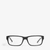 PRADA Pr16M55 Heritage Rectangle-frame Optical Glasses For Womens Black