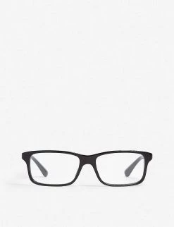 PRADA Pr06S56 Heritage Rectangle-frame Optical Glasses For Womens Black -Deals PRADA Store unnamed file 885