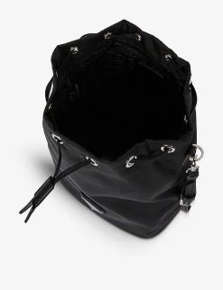 PRADA Brand-plaque Recycled-polyamide And Leather Pouch Bag For Womens Nero 11 PRADA Brand-plaque Recycled-polyamide And Leather Pouch Bag For Womens Nero -Deals PRADA Store unnamed file 92