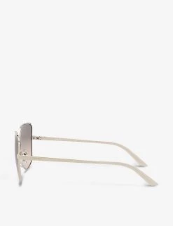 PRADA PR 60XS Metal And Mirror-coated Square Sunglasses For Womens Gold -Deals PRADA Store unnamed file 990